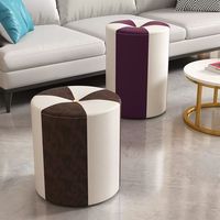 Explosif créatif moderne en bois massif canapé tabouret salon jetée petit banc maquillage changement de chaussures ménage adulte tabouret bas