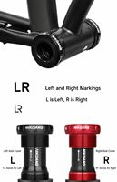 Support de pédalier de vélo OEM 68 mm-73 mm pour VTT et vélo de route, noir et rouge, pièces de rechange pour vélo