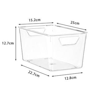 <span class=keywords><strong>Caja</strong></span> de Almacenamiento Rectangular de Plástico, <span class=keywords><strong>Caja</strong></span> de Almacenamiento de Cosméticos, Joyas, Mascarillas, Productos para el Cuidado de la Piel, Condimentos de Cocina, 18L de Gran Capacidad - Product Image 3