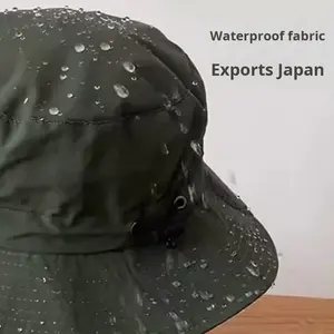 Chapeau <span class=keywords><strong>de</strong></span> pêcheur imperméable, respirant, coupe-vent, unisexe, fin, à séchage rapide, pliable, réglable, pour l'été, pour le cyclisme en plein air - Product Image 4