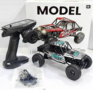 LDRC Nuevo Auto Todoterreno <span class=keywords><strong>RC</strong></span> a Escala 1:18, <span class=keywords><strong>Mini</strong></span> Rock <span class=keywords><strong>Crawler</strong></span> LD18499 con Control Remoto de 2.4Ghz, Luces LED y Llantas de Goma para Jugar al Aire Libre - Product Image 6
