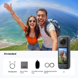 Insta360 X4 thể thao máy ảnh ngoài trời lặn hạm 8K toàn cảnh chống rung tính năng chống thấm nước 8k30fps - Product Image 4