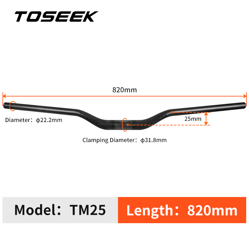 TM25-820mm Noir