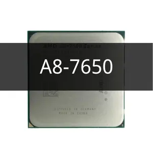 A8-Series A8 7650 A8 7650K 3.3GHz 쿼드 코어 CPU 프로세서 AD765KXBI44JA 소켓 FM2 +