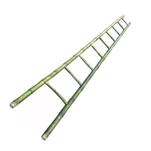 Environmentally-friendly bamboo <b>ladder</b> is durable and lightweight, perfect for home <b>decoration</b>, storage, display and practical u - Product Image 5