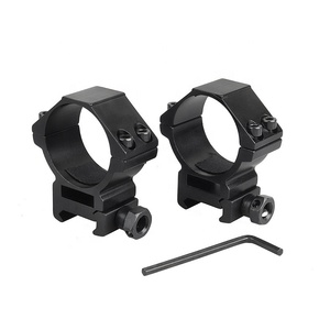 Montura Táctica para Mira Telescó<span class=keywords><strong>pica</strong></span> <span class=keywords><strong>de</strong></span> 34 mm, Color Negro Mate, Aleación <span class=keywords><strong>de</strong></span> Acero y Aluminio 6061-T6, Ligera, 112 g, Altura Media, <span class=keywords><strong>PICA</strong></span> - Product Image 3