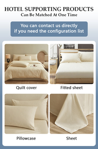 <span class=keywords><strong>Set</strong></span> di Biancheria da Letto di Lusso in Cotone Egiziano e Fibra di Bambù, Copripiumino Bianco di Design, <span class=keywords><strong>Set</strong></span> <span class=keywords><strong>Lenzuola</strong></span> per Letto Matrimoniale o King Size, Qualità Alberghiera - Product Image 6