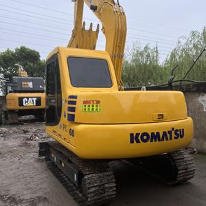 Mini Excavadora Japonesa Original de 5.6 Toneladas, Komatsu PC56, Motor Cummins, Modelo 2023, Cucharón de 0.22m, Certificación CE/EPA, para Construcción - Product Image 1
