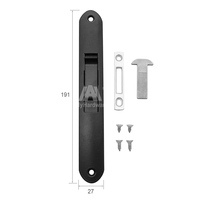 Poignée de porte coulissante en aluminium pour fenêtres et accessoires de porte