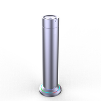 Diffuseur d'huiles essentielles sans eau, sans fil, intelligent, en métal, 360°, LED Tuya, 200 ml, pour table, hôtel et usage domestique, portable