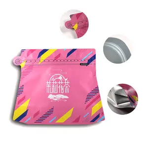 Bolsas de impresión Digital, embalaje con cremallera, diseño personalizado, para baño, semillas de flores, papel de aluminio, bolsa de té frío