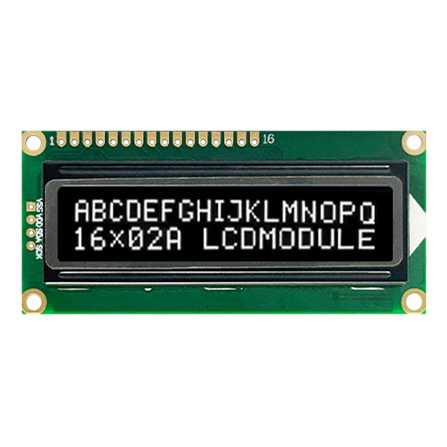 JXDC 1602A 16x2 Character LCD Module STN Display 5V 3.3V Parallel I2C With Backlight Industrial OEM Wholesale