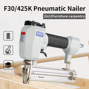 XINYI Cloueur-agrafeur pneumatique 2-en-1 F30/425K <span class=keywords><strong>pour</strong></span> clous 18Ga et agrafes 18Ga K/90, Garantie 3 ans <span class=keywords><strong>pour</strong></span> le mobilier - Product Image 2