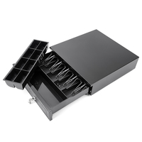 Tiroir-caisse mini format A4, 1 ensemble, système POS OEM, tiroir-caisse tactile Windows, imprimante de reçus, lecteur de codes-barres, tiroir-caisse 405