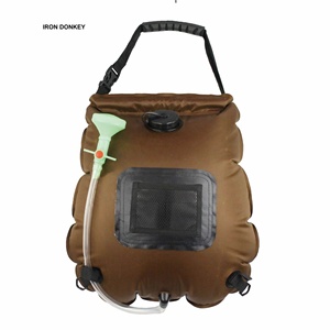 อ่างอาบน้ำ20L ทำจากเหล็กปั๊มน้ำร้อนพลังงานแสงอาทิตย์อุปกรณ์เสริมสำหรับตั้งแคมป์และเดินป่า - Product Image 1