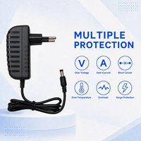 Adaptateurs secteur AC/DC 6V 2A 12W avec prises US/EU/UK/AU pour l'électronique grand public et les périphériques de bureau, directement de l'usine