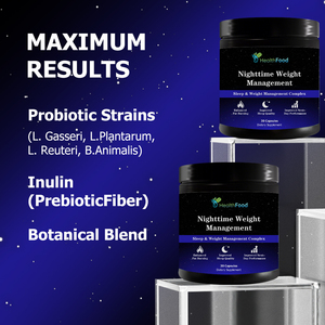 Hot Sale Nighttime Weight Management Capsules with Chromium Support Healthy Digestion Gut Microbiome Manage Weight Capsules - Product Image 5