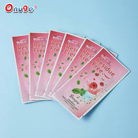 Tiras para blanquear los dientes personalizadas kittop de Marca 1 no sensible 100% Tiras para blanquear los dientes sin residuos de gel 14 set