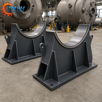 Base de support pour unité CVC soudée sur mesure, galvanisée à chaud, en acier Q235/Q345/Q355, certifiée ISO 9001 QC pour système de ventilation industrielle
