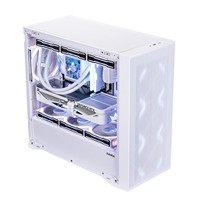 Caja de Ordenador para Juegos OEM, Chasis de Torre Media, Matx Itx, Caja para CPU, Caja de PC para Juegos con Ventilador Blanco 220M03, Boitier, Gabinete PC