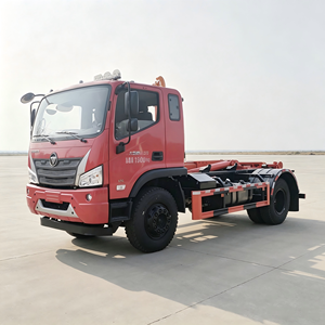 Camion benne à benne basculante Foton Ruivo ES5 avec conteneur à déchets amovible, chargeur de déchets à bras articulé de 12 tonnes pour l'assainissement municipal - Product Image 4