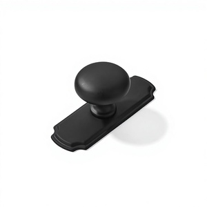 Puxadores Vintage em Zinco Preto Fosco, Puxadores Retos Retrô Duráveis para Armários de Cozinha e Gavetas, Outros Acessórios - Product Image 3