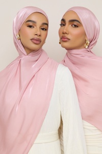 Damen Sommer Schimmernder Chiffon Muslimischer Schal Hochatmungsaktiv, Gewährleistet, dass Sie bei Heißen, Luftlosen Tagen Kühle und Schweißfrei Bleiben - Product Image 6