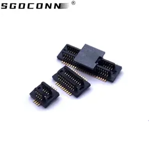 0.5 Mm Pitch Terminal Connector Electrical Board To Board Connector 80Pin Height 1.0-1.3-2.0-4.0mm Rf Connectors