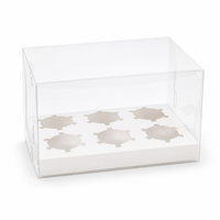 Offre Spéciale : Boîtes d'emballage transparentes pour muffins, gâteaux et cupcakes avec couvercle en plastique – Idéales pour les cheesecakes et autres produits de boulangerie