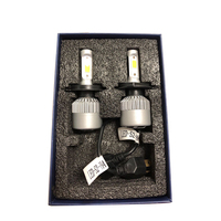4000lm-6000lm 27W-30W H4 H7 H11 9005 9006 Cob phare antibrouillard Hi-lo faisceau voiture Led ampoule de phare