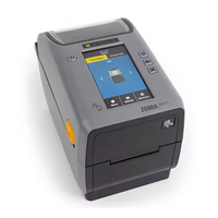 Printer Label Termal Langsung Kompak Zebra ZD611 2-Inci Desktop RFID UHF Printer Barcode dengan Penggunaan Kunci Tersegel