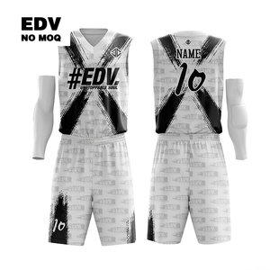 เสื้อบาสเก็ตบอลแห้งเร็วเสื้อเจอร์ซีย์บาสเก็ตบอลพิมพ์ลายตามสั่ง - Product Image 2