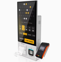 Kiosque de libre-service, borne de paiement automatique, terminal de point de vente avec lecteur de carte NFC, écran tactile pour magasin de détail