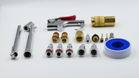 Kit d'accessoires pour compresseur d'air 20 pièces, comprend une perceuse pneumatique, support OEM personnalisé