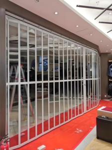 Görünmez bölme dar çerçeve dış alüminyum veranda sürgülü garaj Pvc şeffaf katlanır kapı odaları için - Product Image 3