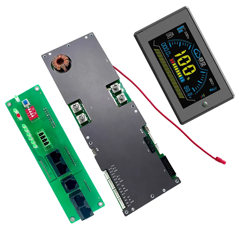 Khuyến mại giá 8-16S 48V LiFePO4 pin hệ thống quản lý có thể RS485 BT pin lithium biến tần thông minh BMS