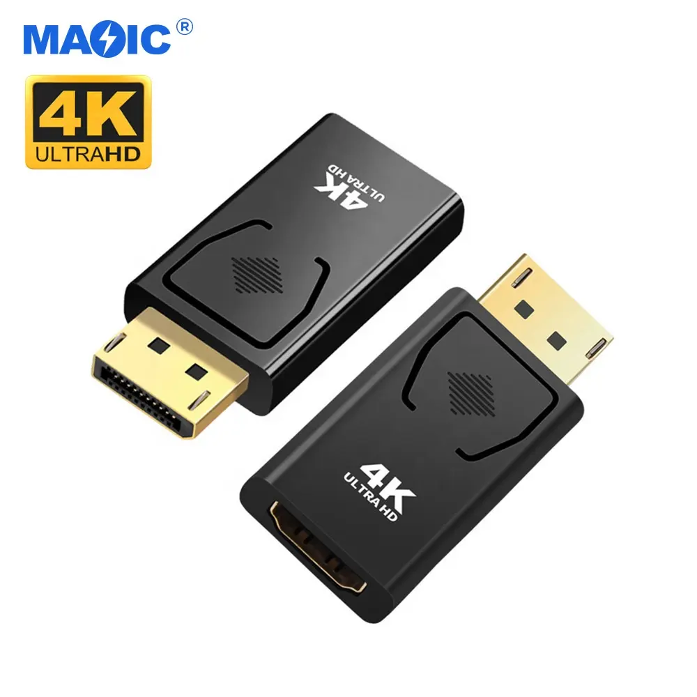 Promotie Oem Hoge Kwaliteit Vergulde 4K * 2K Man-vrouw Display Port Dp Naar Hdmi Converter adapter Kabel Voor Hdtv