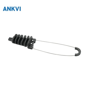 ที่จับสายเคเบิลสำหรับดึงสาย FTTH ขนาด 4-8 มม.  พร้อมแคลมป์ไนลอนและห่วงดึงสแตนเลส - Product Image 5