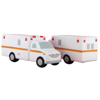 Balle anti-stress personnalisée en PU en forme d'ambulance