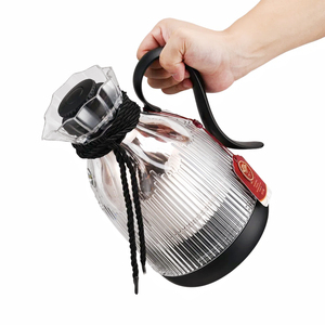 Frasco de vacío con revestimiento de vidrio rosa de doble pared para mantener bebidas calientes de café y té, jarra térmica de café de 1000ml para el hogar - Product Image 3