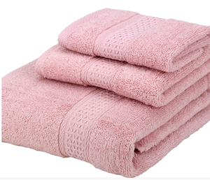 Hot Bán Sang Trọng Bông Tắm Thiết Lập Khăn Dệt Với Kháng Khuẩn Tính Năng Siêu Thấm Cho Phòng Tắm - Product Image 3