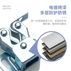 Yingqi <b>Door</b> Catch Zinc Alloy Electroplated Painted Traditional Floor Mounted Durable Cabinet <b>Door</b> Stopper - Product Image 1
