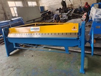 Plieuse manuelle AOXUAN de haute qualité pour tôles, 2500 mm, épaisseur 0-1,5 mm, en acier inoxydable, avec engrenage en aluminium