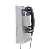 Téléphone filaire IP65 sans clavier pour environnements difficiles, fabrication et fourniture