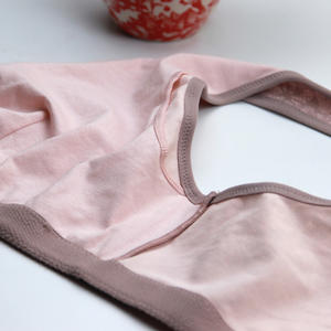 フロントクローズポケットブラ卸売通気性補修乳がんワイヤレスソフトコットンブラ - Product Image 6