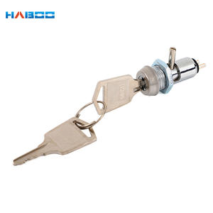 Interruptor de Llave Mecánico HABOO de 12 mm y 2 Posiciones, Interruptor de Llave Eléctrico de Seguridad de Alta Calidad HB015 - Product Image 1