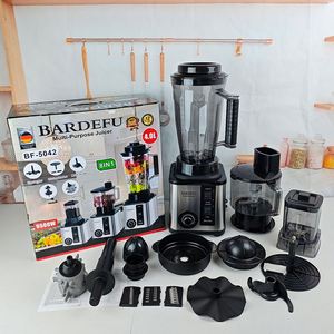 Blender multifonctionnel 8 en 1 BARDEFU, hachoir à viande 6 en 1, blender et extracteur de jus en acier inoxydable 3L 4L 9500W, usage intensif - Product Image 2