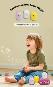 Fabbrica OEM ODM portatile NFC <span class=keywords><strong>Story</strong></span> Box per bambini WiFi/Bluetooth Audio Player con batteria integrata - Product Image 5