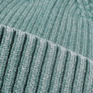 Nouveau bonnet tricoté épais et chaud pour femme, style délavé, idéal pour l'extérieur, bonnet d'hiver tendance pour homme - Product Image 2