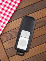 Llave de Motor MS de 1 Botón 433MHZ con Chip ID49 para YAMAHA TMAX530 TMAX560, Llave Inteligente sin Llave para Motocicleta, Control Remoto, Llave de Coche en Blanco